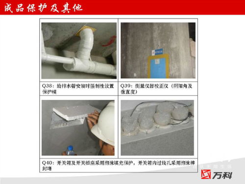 萬科施工現場工程管理標準做法 有圖有真相